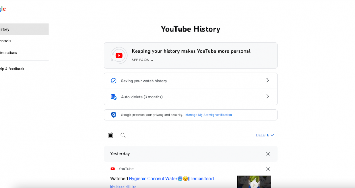 How to delete Youtube search history and watch history? | Techniqworld.com