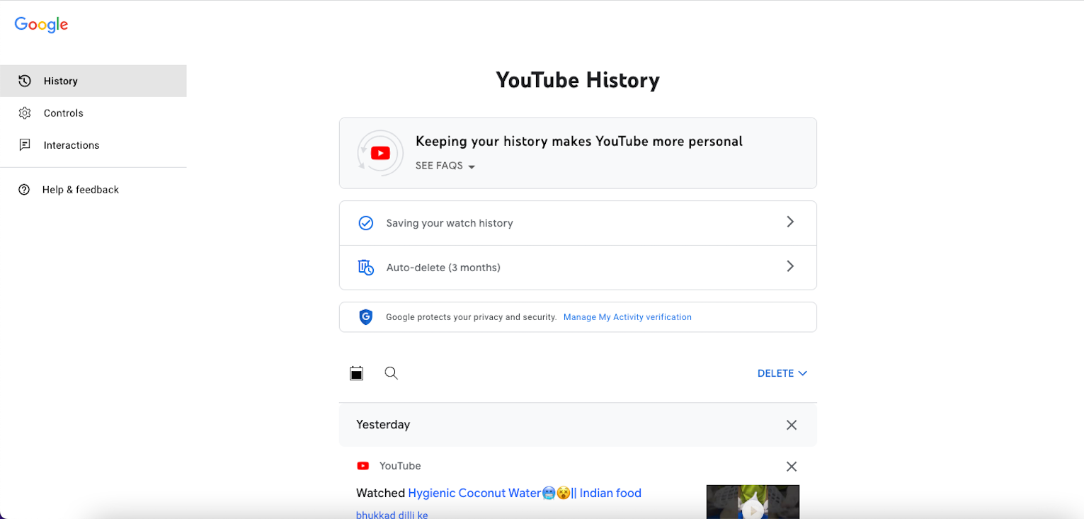 How to delete Youtube search history and watch history? | Techniqworld.com