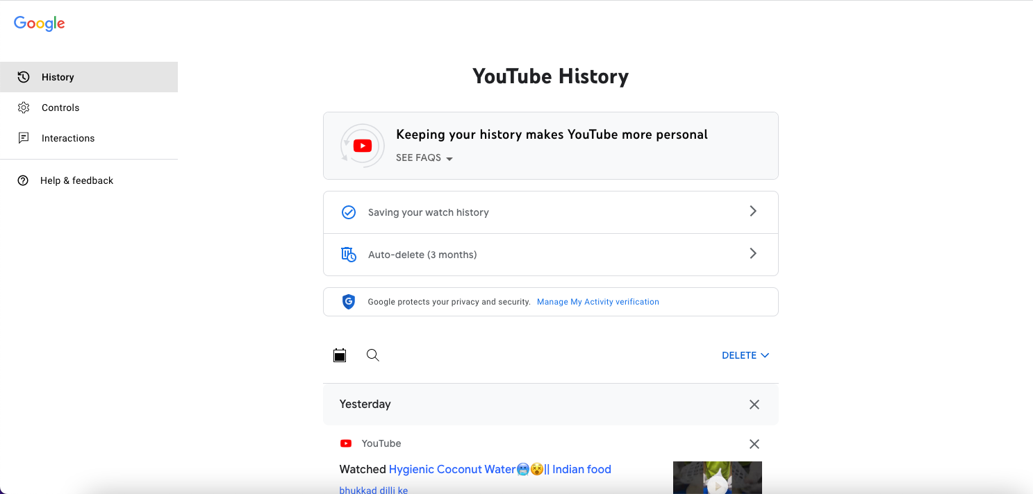 How to delete youtube history and watch history | Techniqworld.com