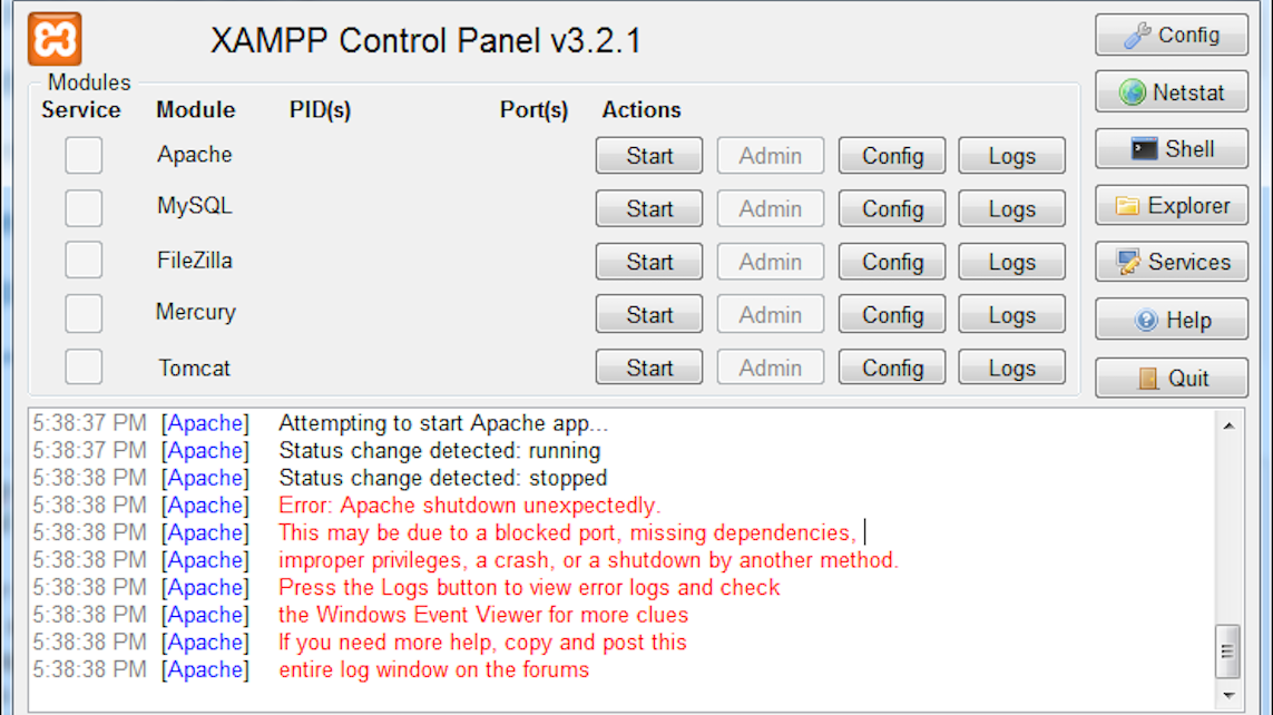 How To Fix XAMPP MySQL Shutdown Unexpectedly. | Techniqworld.com