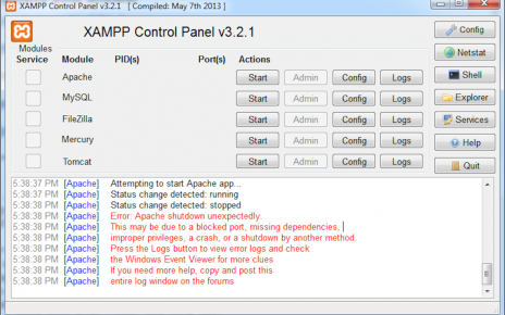 How To Fix XAMPP MySQL Shutdown Unexpectedly. | Techniqworld.com