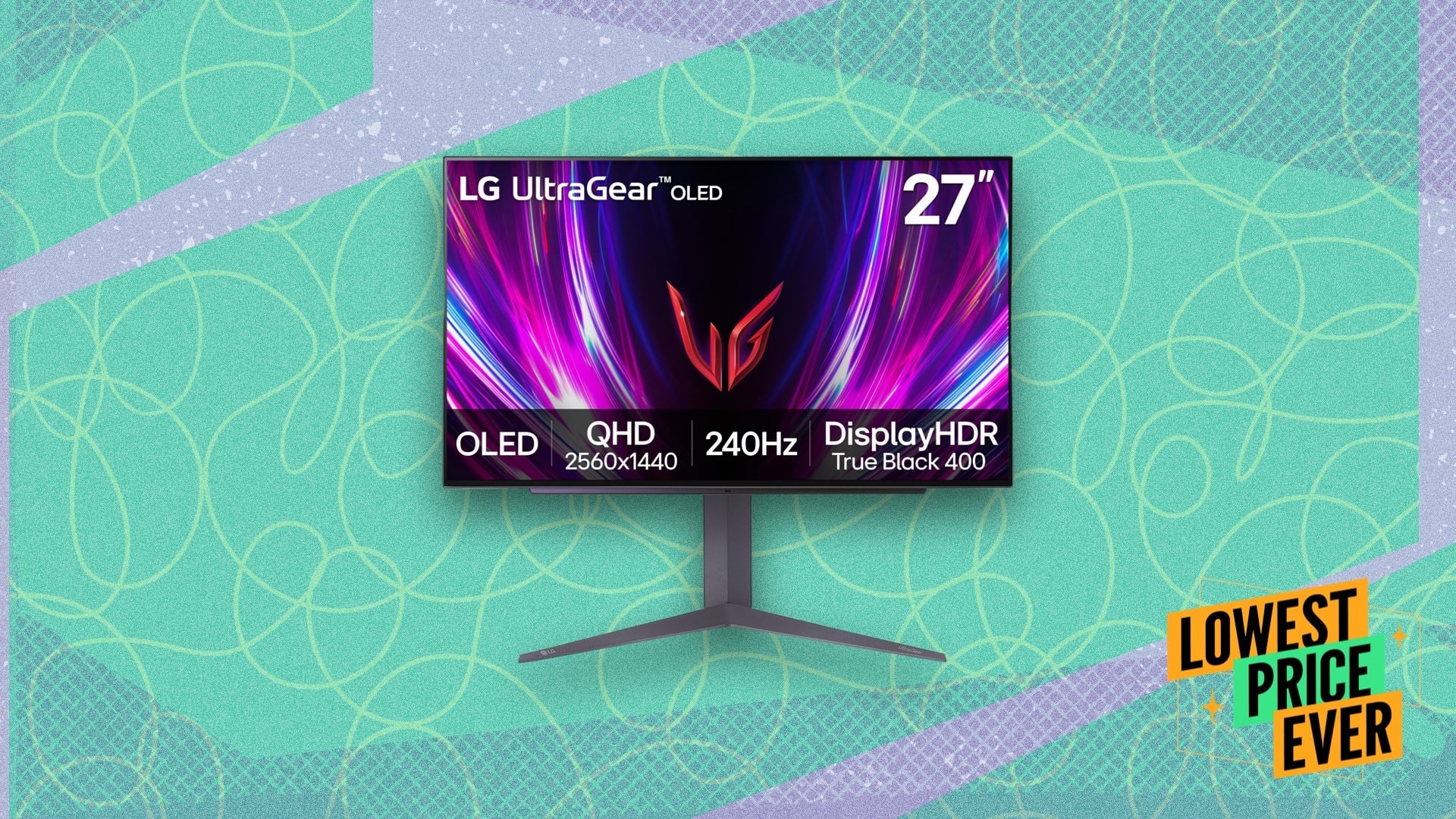 This LG Ultragear OLED Gaming Monitor Is $400 Off Right Now featured image